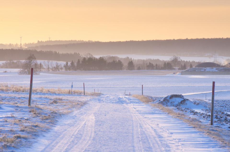 Winterlandschaft bei Westerheim