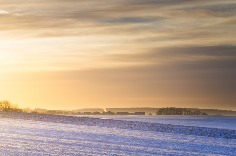 Winterlandschaft bei Westerheim