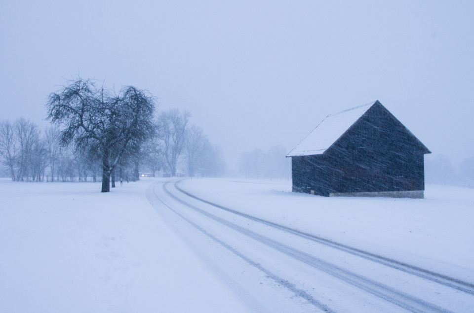 Winterliche Straßenverhältnisse