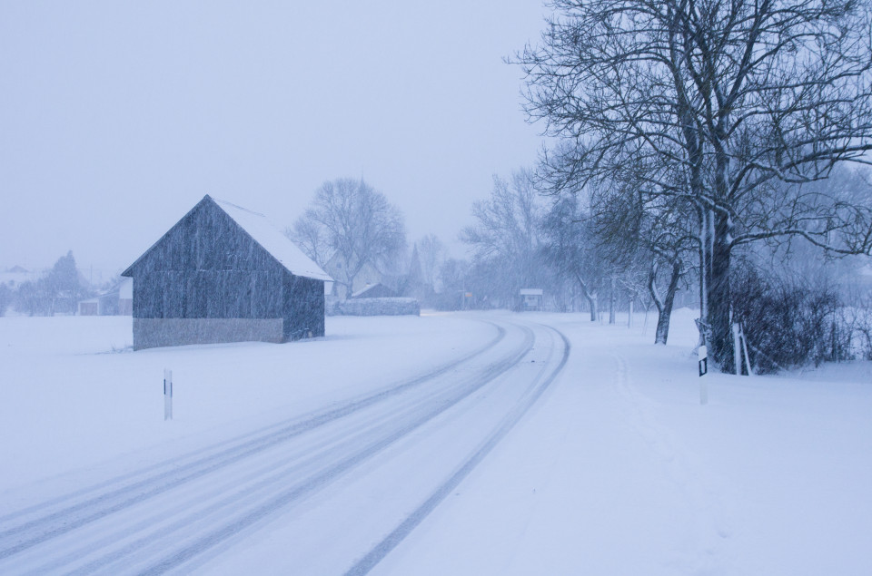 Winterliche Straßenverhältnisse