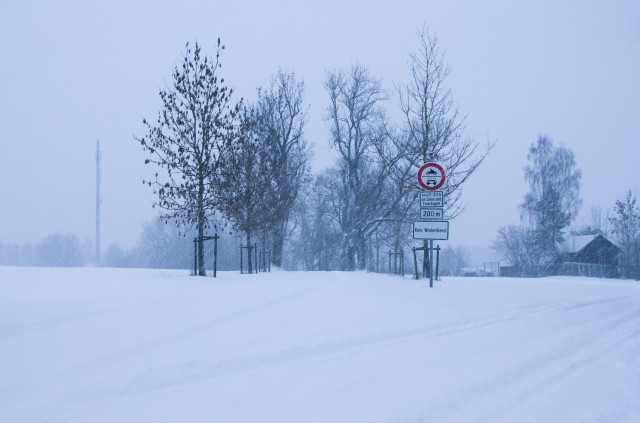 Abzweigung nach Lautern