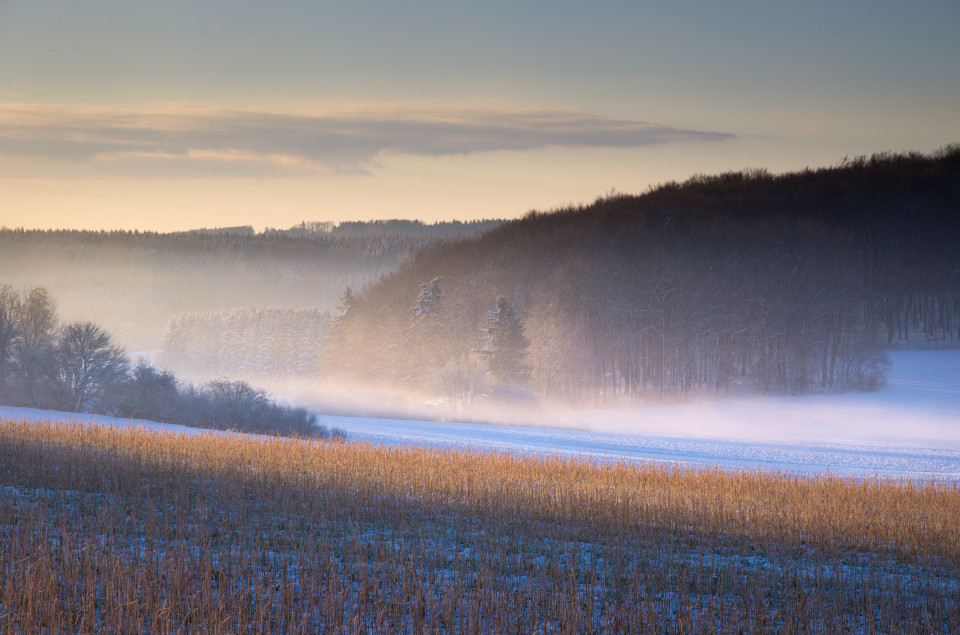 Winterlandschaft bei Westerheim