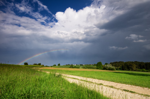 Sommerwetter auf der Ulmer Alb