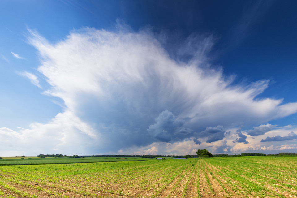 Gewitter über der Ulmer Alb