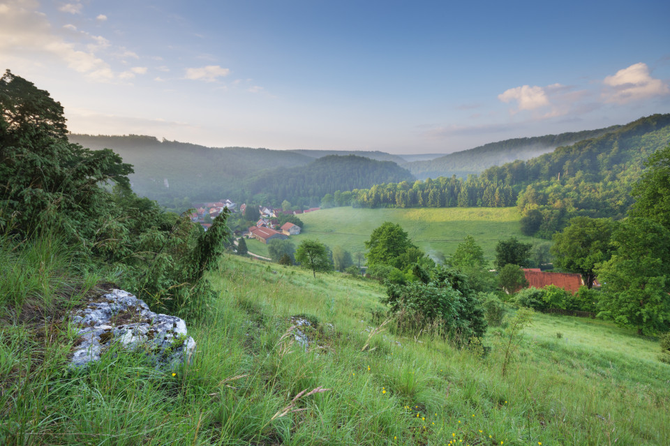 Blick über Hundersingen