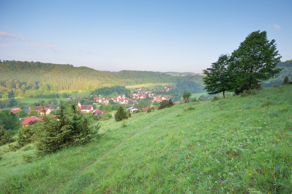 Blick über Hundersingen