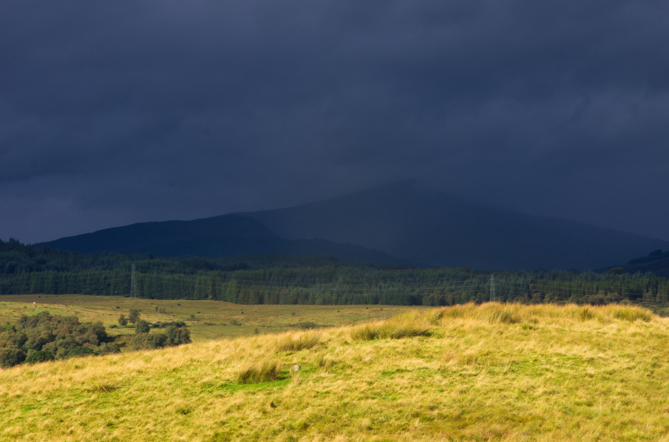 Wetterkontraste am Ben Nevis