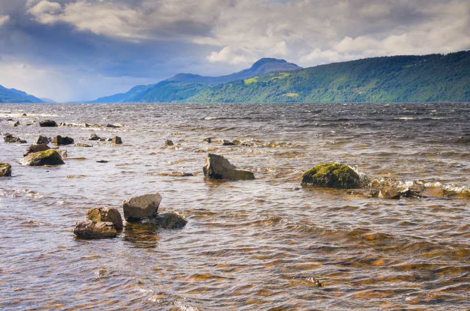 Loch Ness, östliches Ufer