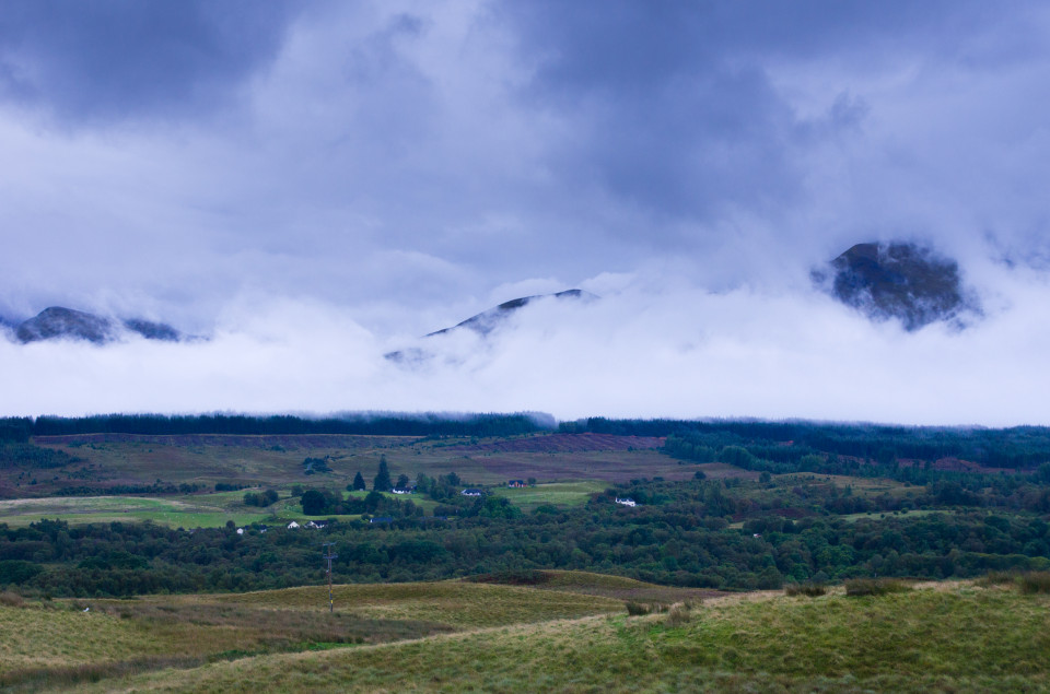 Wetterkontraste am Ben Nevis