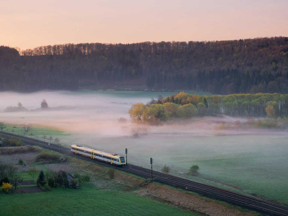 Morgenstimmung im Blautal