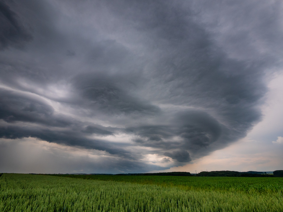 Gewitterwolken bei Bermaringen