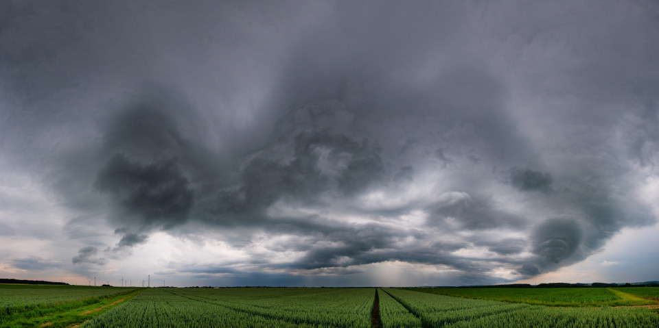 Gewitterwolken bei Bermaringen