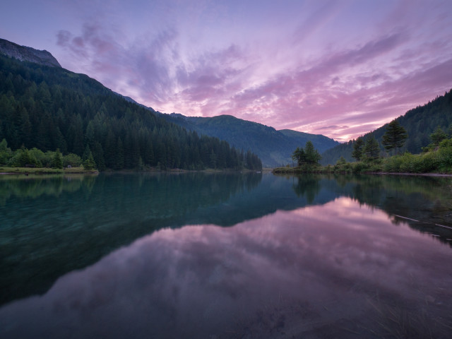 Dämmerung am Schlierersee