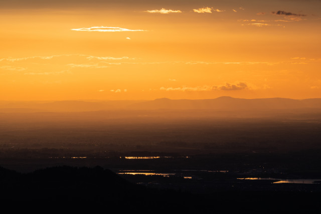 Abendstimmung auf der Teufelsmühle