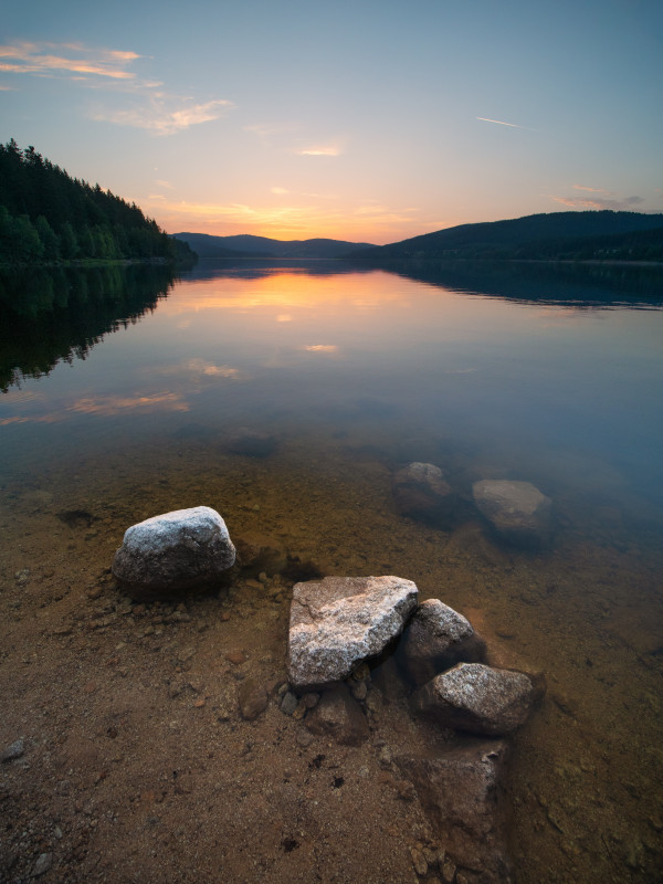 Abendstimmung am Schluchsee