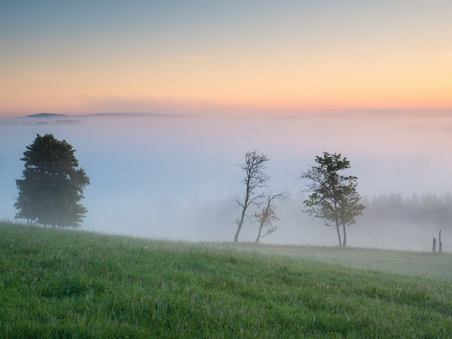 Morgenstimmung bei Marienberg