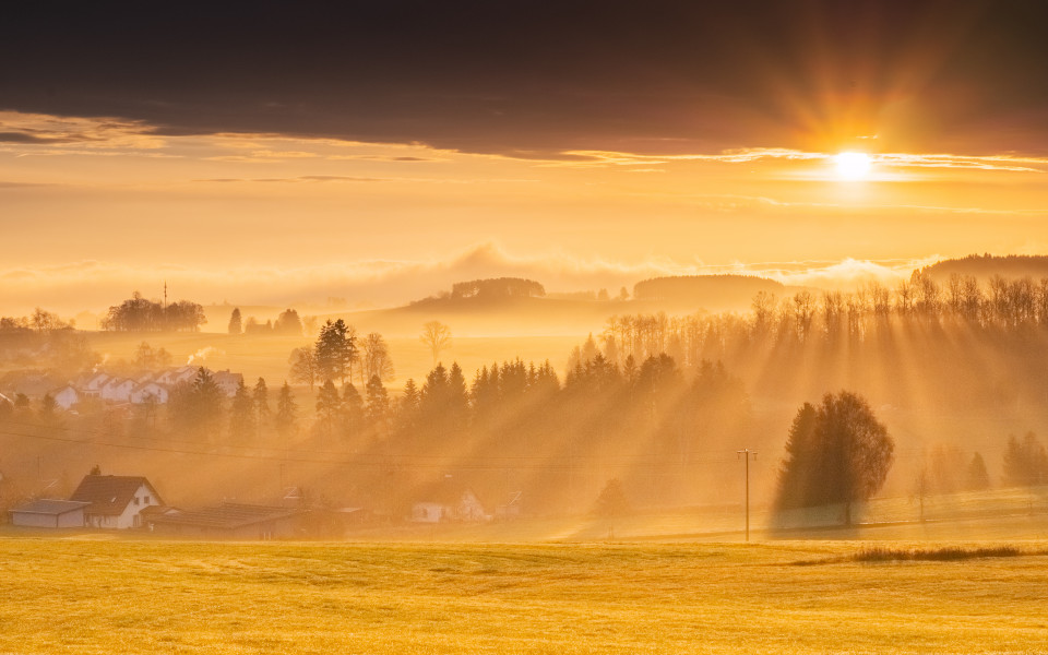 Sonnenaufgang bei Rötenbach