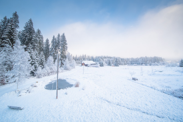 Winterlandschaft, Hinterzarten Winterhaldenweg