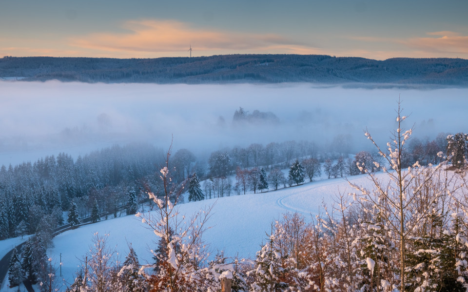 Winterlandschaft bei Kappel