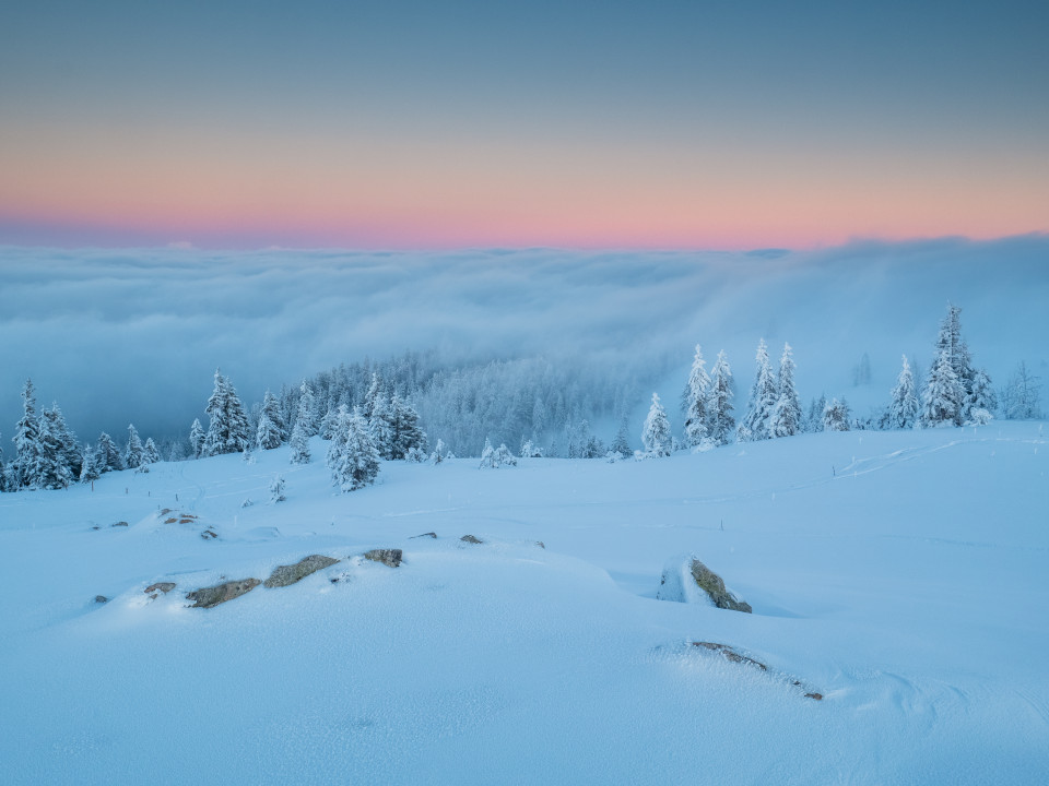 Winterlandschaft, Baldenweger Buck