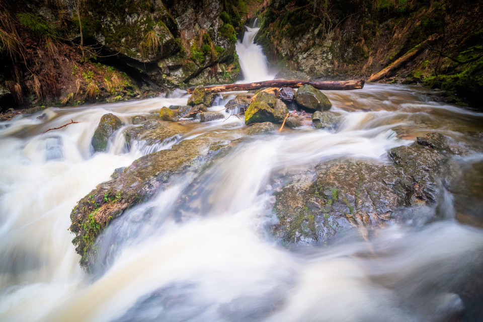 Ravennaschlucht nach Schneeschmelze