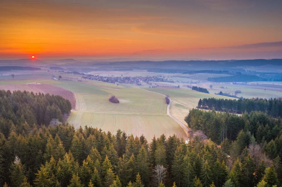 Blick über Reiselfingen