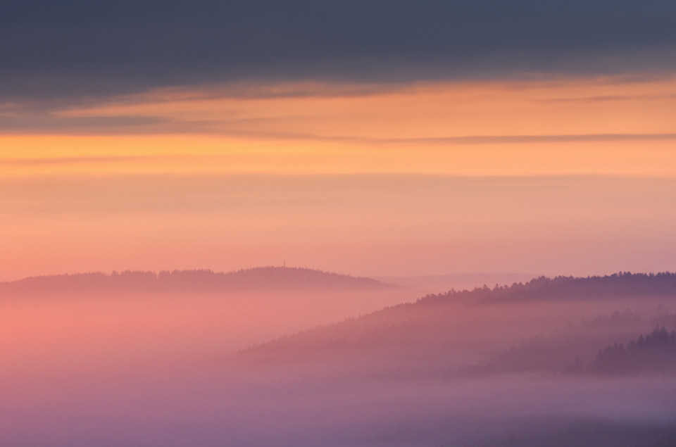 Sonnenaufgang bei der Fürsatzhöhe