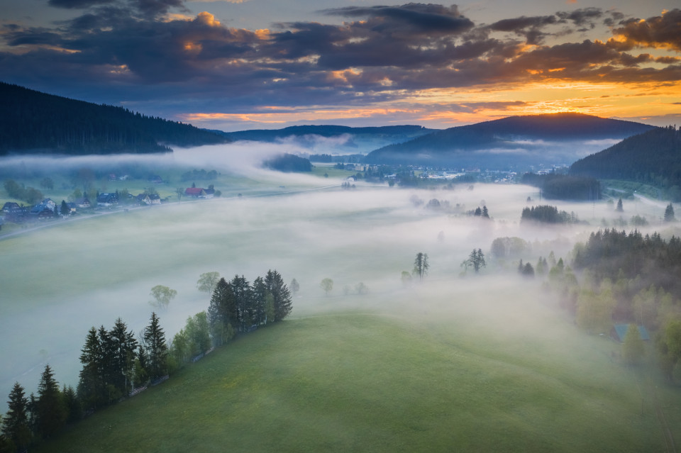 Morgenstimmung zwischen Titisee und Neustadt