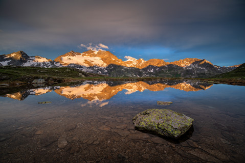 Berninablick vom Val dal Bügliet