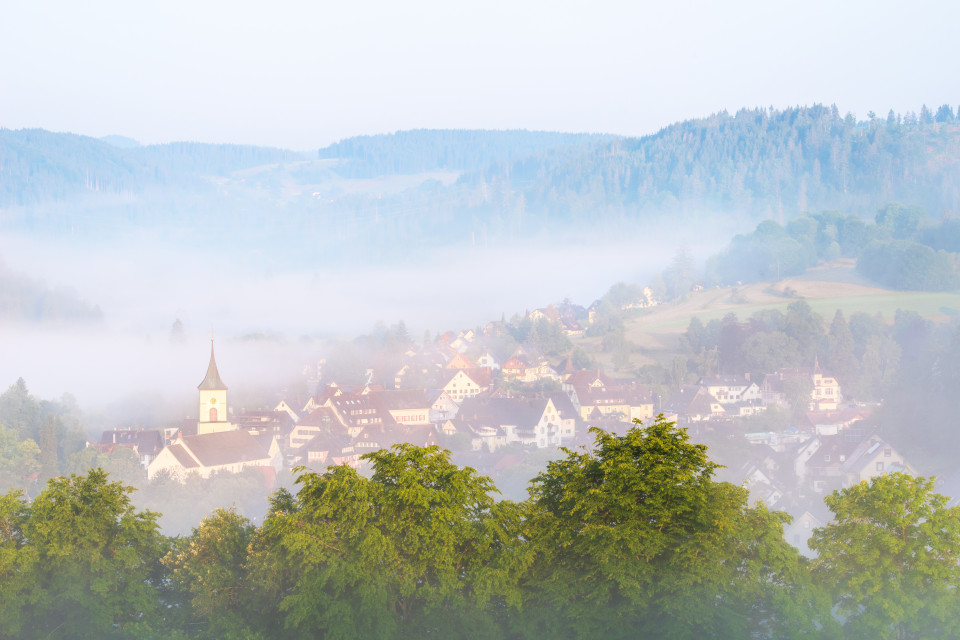 Blick auf Lenzkirch