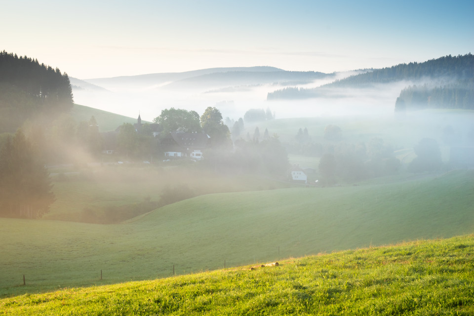 Spätsommermorgen im Jostal