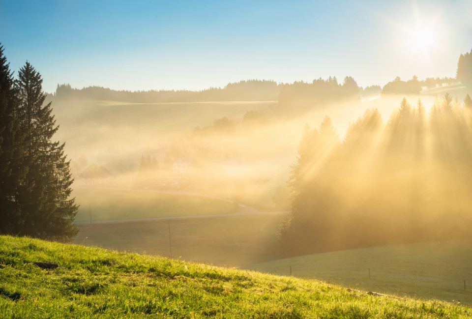 Spätsommermorgen im Jostal