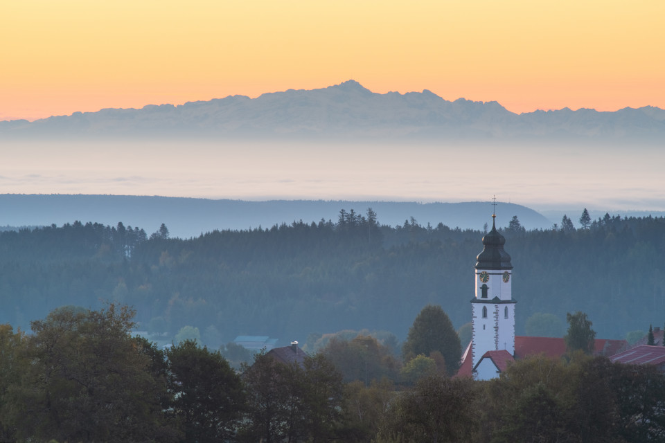 Alpenblick bei Grafenhausen