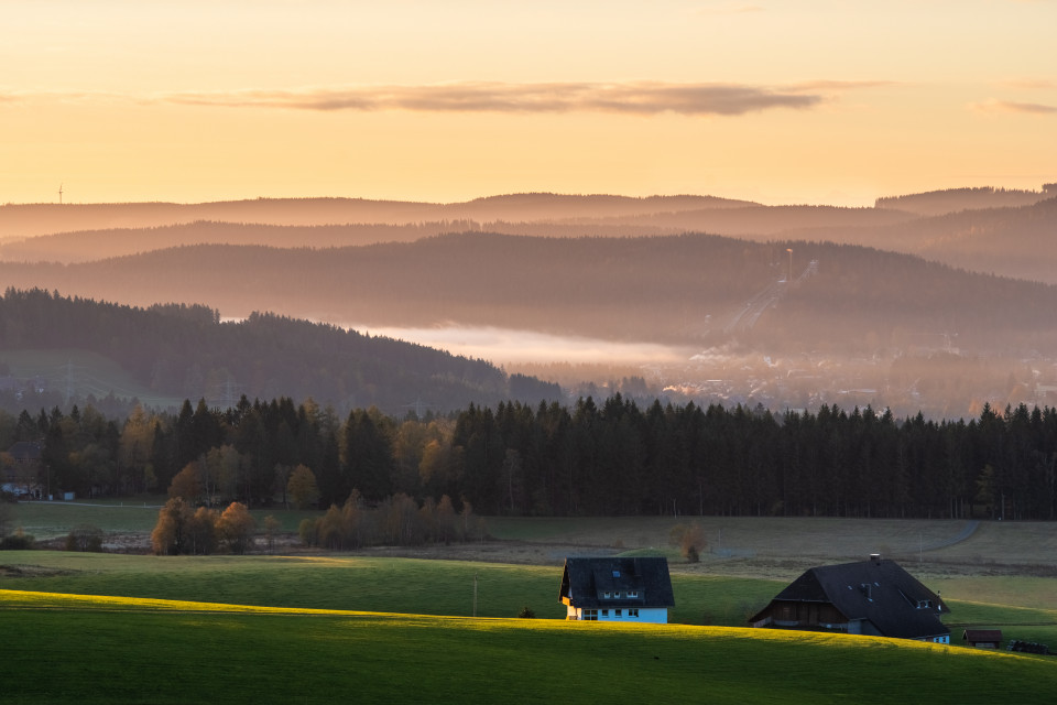 Blick von Breitnau nach Hinterzarten