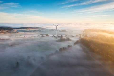 Spätherbstlandschaft bei Bonndorf