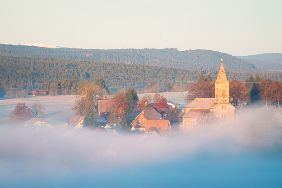 Blick über Bonndorf