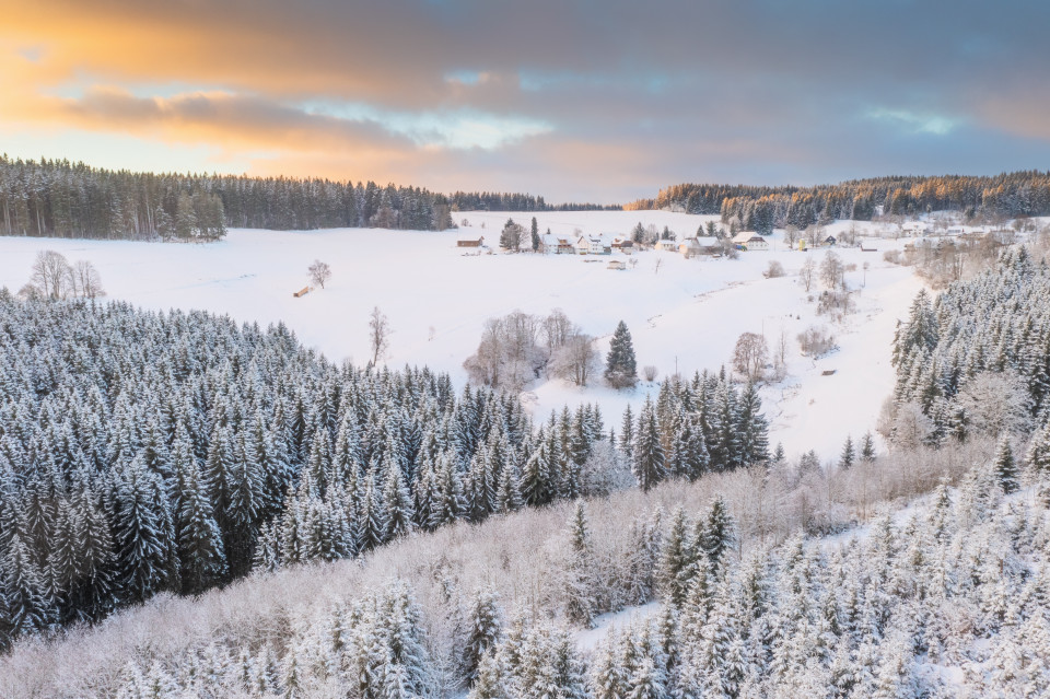 Blick nach Balzhausen