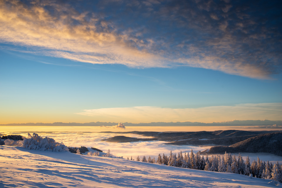 Morgenstimmung auf dem Herzogenhorn