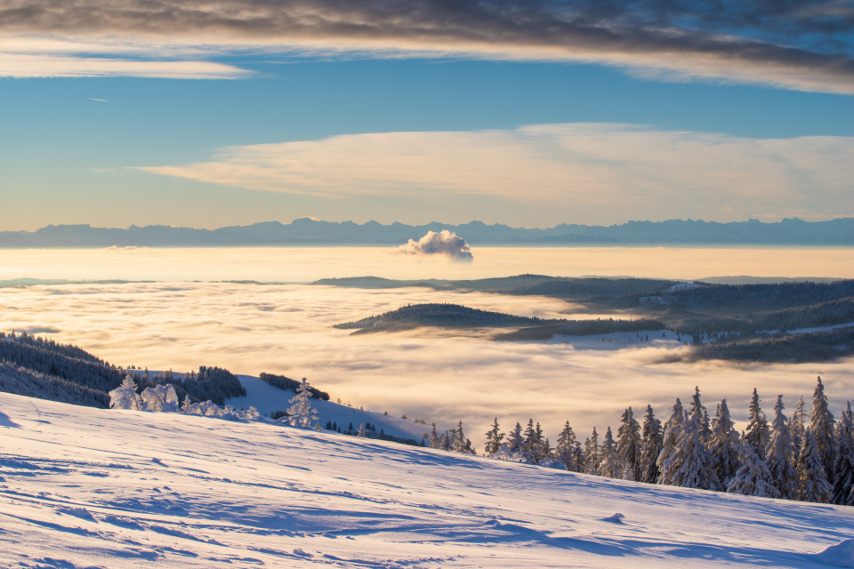 Inversion unter dem Herzogenhorn