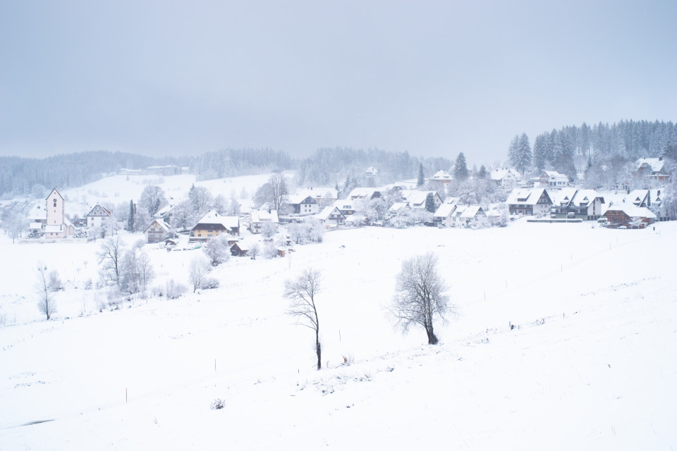 Blick auf Saig