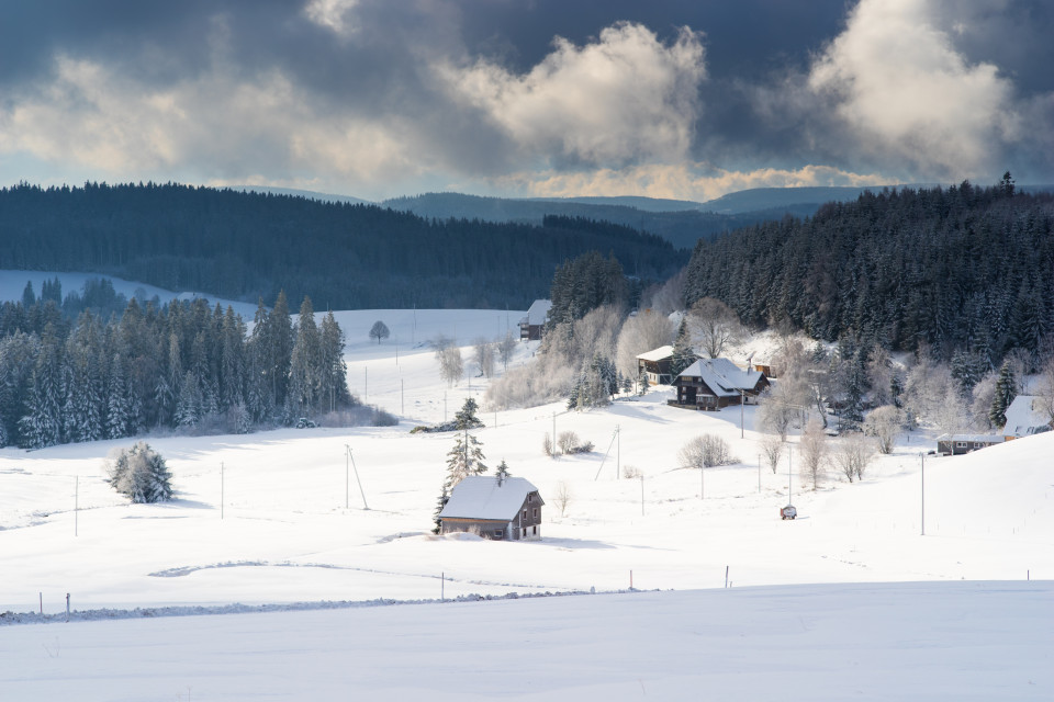 Winterlandschaft bei Breitnau