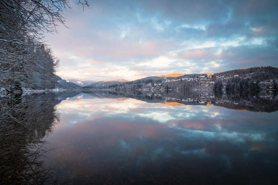 Wintermorgen am Titisee