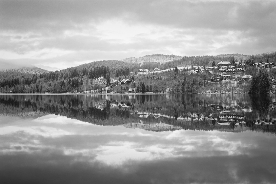 Spiegelung am Titisee