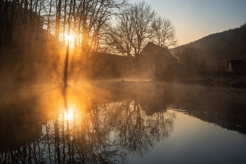 Sonnenaufgang in Lautern