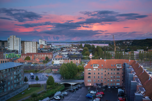 Vejle, Blick Richtung Fjord