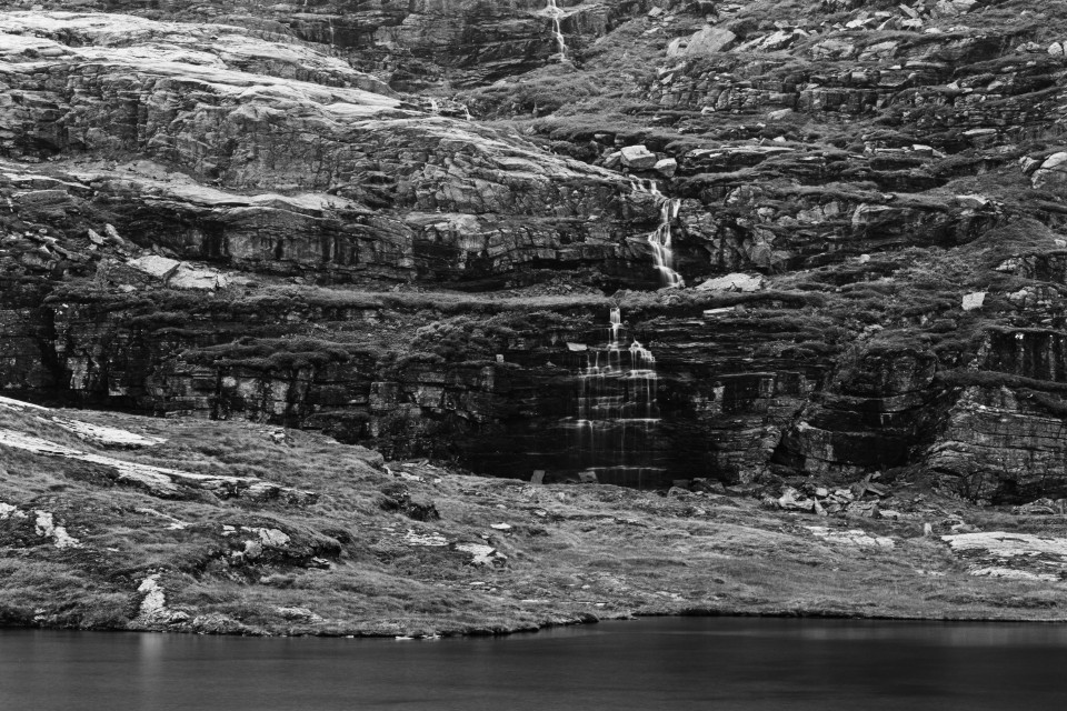 Berglandschaft oberhalb Nordrepollen