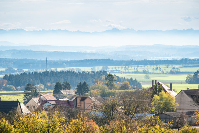 Alpenblick bei Worndorf