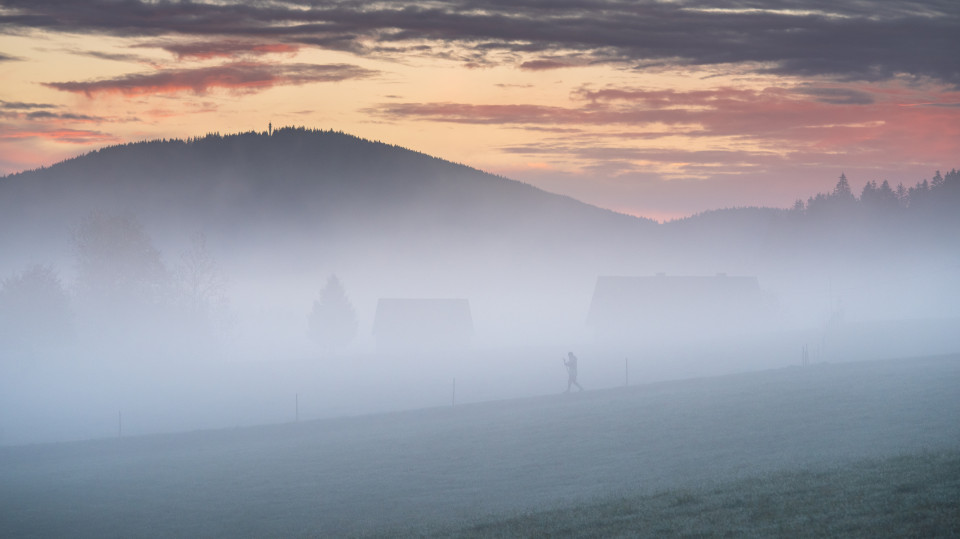 Morgenstimmung mit Blick zum Hochfirst