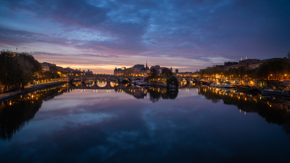 Paris, Blick zur Île de la Cité