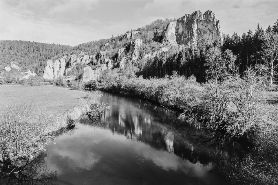 Rabenfelsen, Oberes Donautal